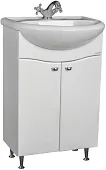 Тумба под умывальник "Альфана 50 Волна" без ящика Айсберг Тумба под умывальник "Альфана 50 Волна" без ящика Айсберг