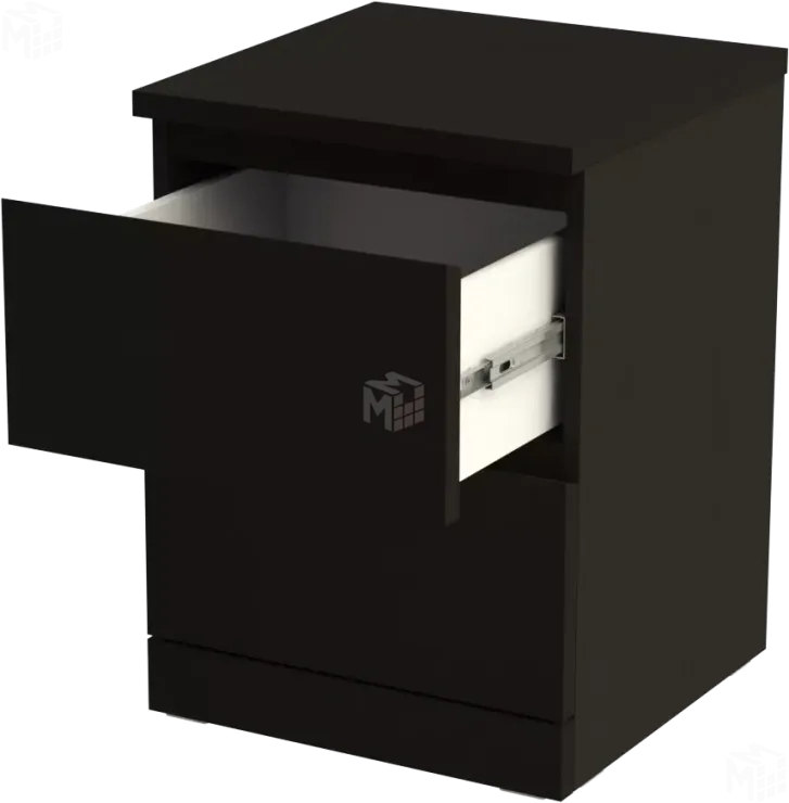 Комод Варма 2  ясень черный