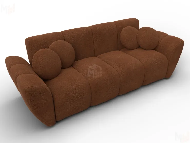 Диван-книжка Лига-129 ( LAIM 14 терракотовый )