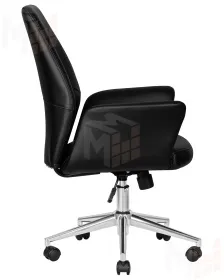 Офисное кресло для руководителей DOBRIN SAMUEL (черный)