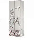 Шкаф 2-х створчатый Малибу ШК-19