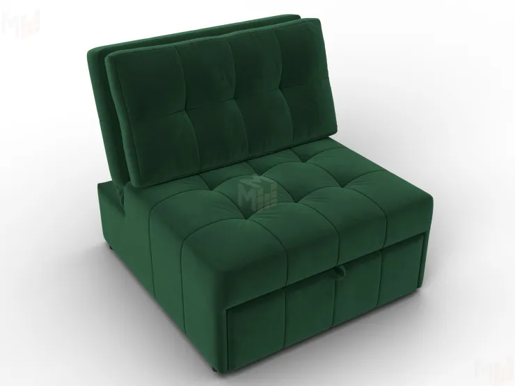 Кресло-кровать Лига-107 (80) ( SEVEN 626 зеленый )