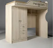 Кровать-чердак для детей Фанки Кидз Классика ФКК-4/1