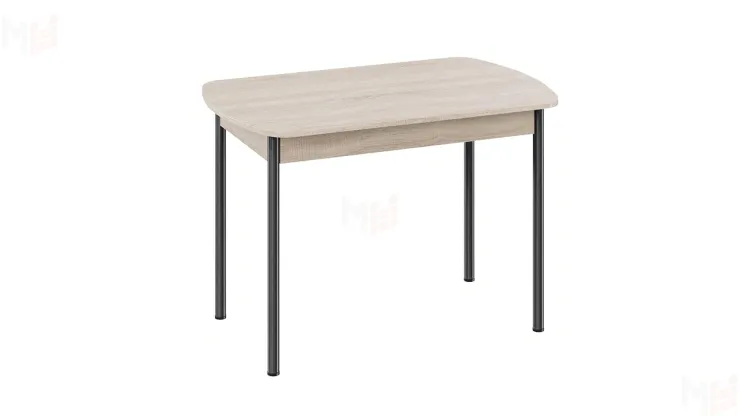 Стол обеденный Крит Черный, Сонома