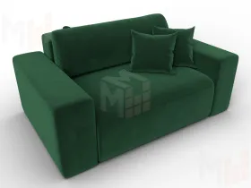 Кресло Лига-036 НПБ ( SEVEN 626 зеленый )