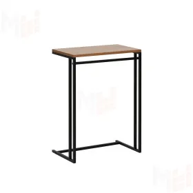 Стол приставной Leset Стилвуд 1 (Чёрный/Орех лион светлый)