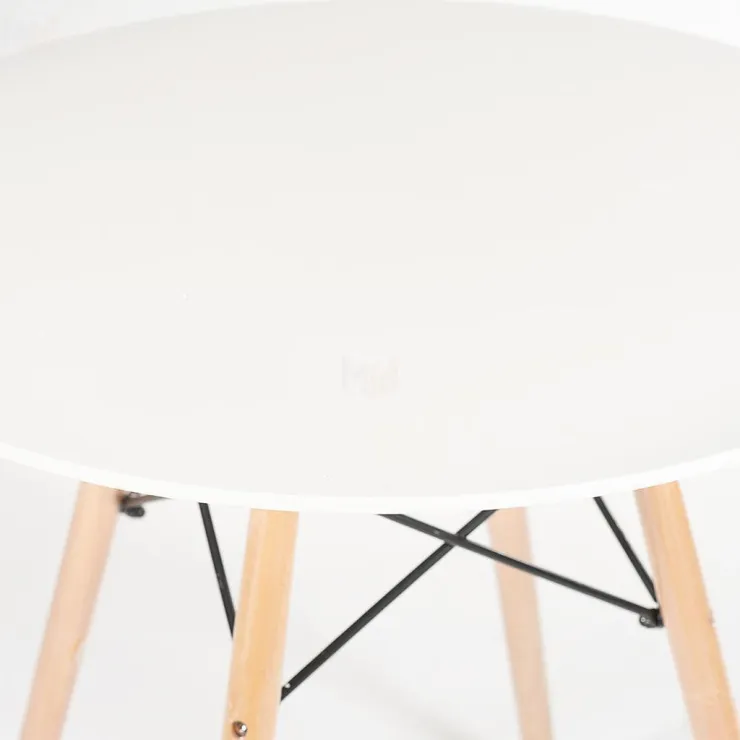 Стол круглый Eames DSW D80 Белый