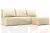 Угловой диван Комо (светло-бежевый)