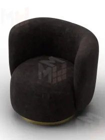 Кресло Лига-072 ( BRUT 17 коричневый )