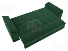 Диван прямой НордСтар НПБ ( SEVEN 626 зеленый )