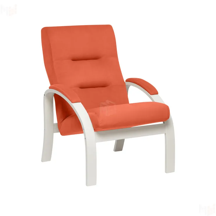 Кресло Leset Лион (Слоновая кость/V39 оранжевый)