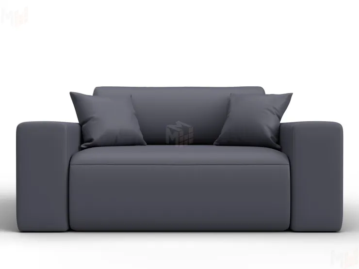 Кресло Лига-036 НПБ ( GRIFON 15 серый )