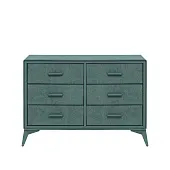 Комод Leset Кассио 6 ящ. (Мятный/Мятный)