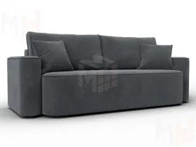 Диван прямой Лига-118 НПБ ( LAIM 23 светло-серый )