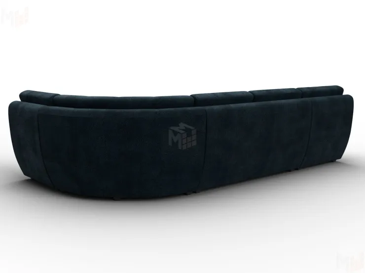 Диван П-образный модульный Холидей ( LAIM 21 графит )