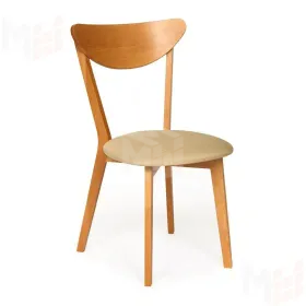 Стул мягкое сиденье/ цвет сиденья - Бежевый MAXI (Макси)