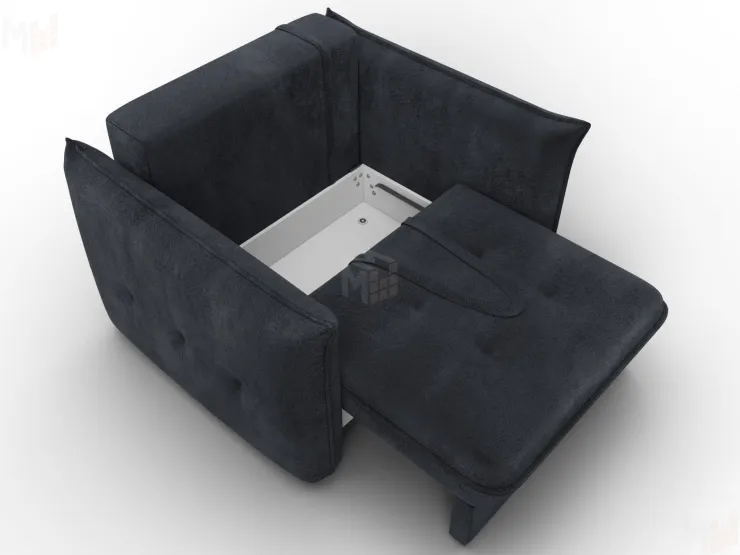 Кресло Лига-100 НПБ ( TOWER 11 темно-серый )