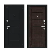 Входная металлическая дверь Борн Букле черное/Wenge Veralinga Входная металлическая дверь Борн Букле черное/Wenge Veralinga