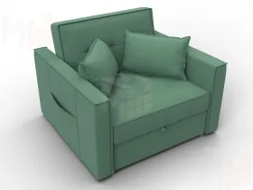 Кресло-кровать Лига-104 (80) ( Амур 11 зеленый )