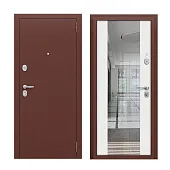 Входная металлическая дверь Тайга-7 Антик Медный/Белый