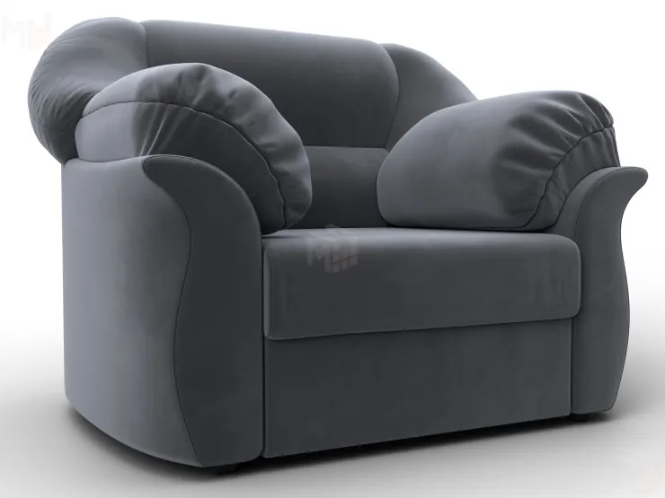 Кресло Карнелла ( SEVEN 17 серый )