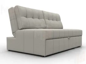 Диван прямой Лига-107 (140) ( Амур 02 бежевый )