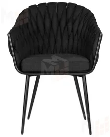 Стул обеденный DOBRIN MATILDA (черная ткань (LAR 275-50))
