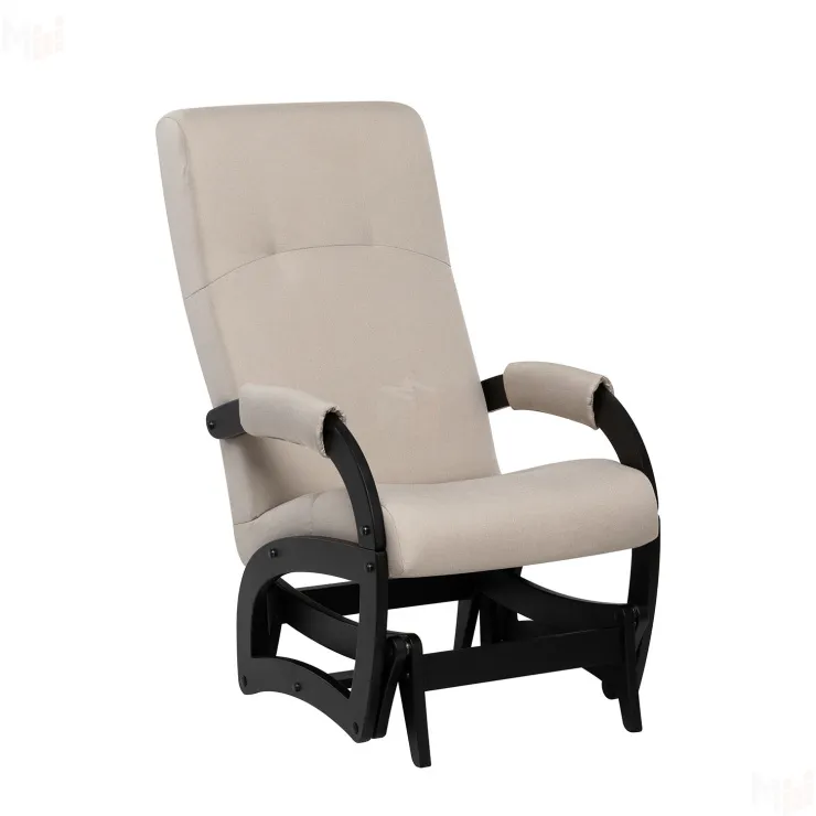 Кресло-маятник Leset Хельга (Венге/Savana Plus Ivory (бежевый))