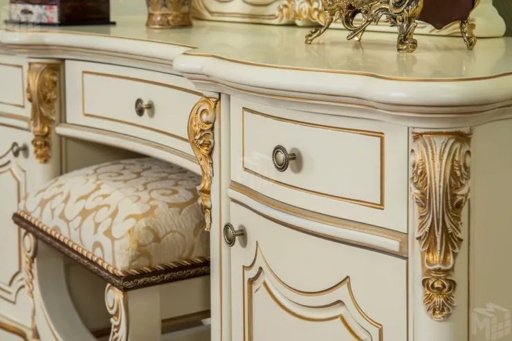 Туалетный столик Мона Лиза крем