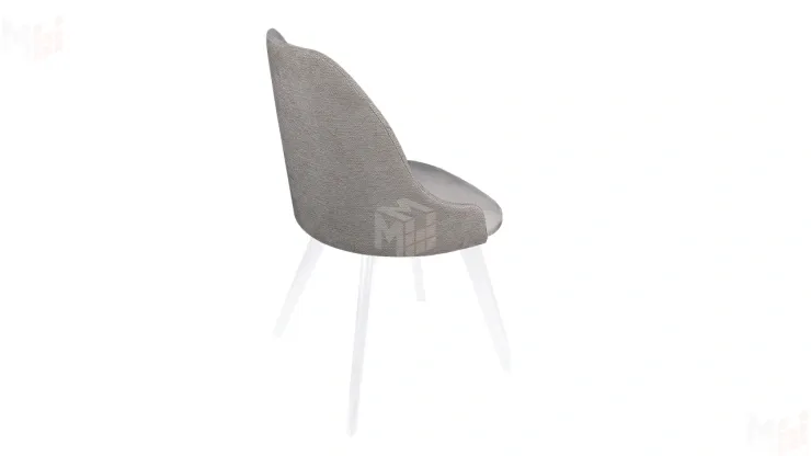 Стул Толедо тип 1 Белый матовый / тк. №208 / тк.220