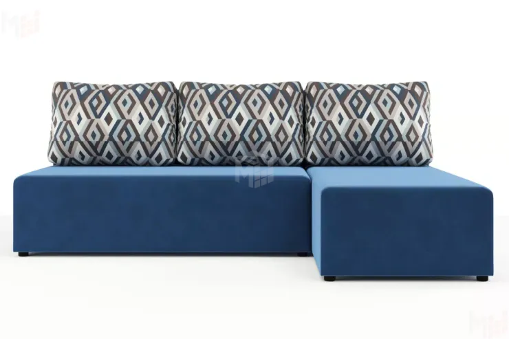 Угловой диван Рим  Синий