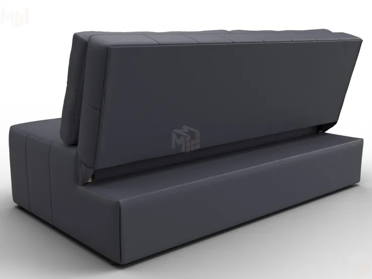 Диван прямой Лига-107 (160) ( GRIFON 15 серый )