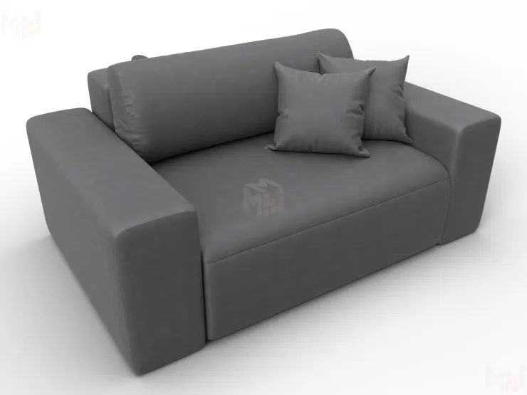 Кресло Лига-036 НПБ ( JOLY 13 серый )