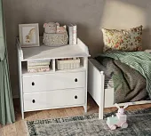 Полка накладная «Вествик» арт.414085002300 /Белый лак/