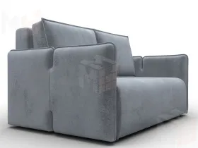 Диван прямой Лига-117 ( TOWER 10 серый )