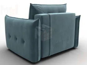 Кресло Лига-100 НПБ ( SEVEN 113 бирюзовый )