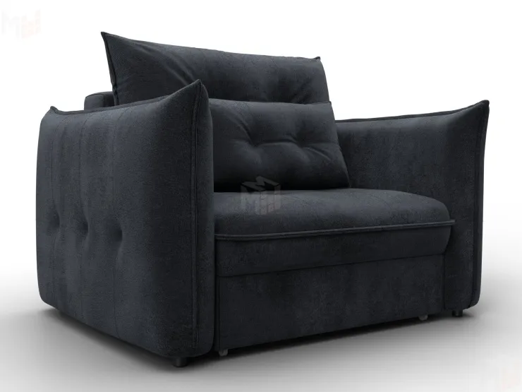 Кресло Лига-100 НПБ ( TOWER 11 темно-серый )