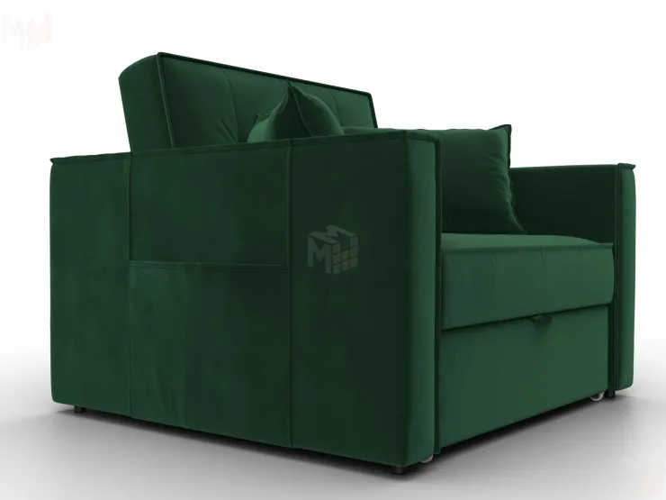 Кресло-кровать Лига-104 (80) ( SEVEN 626 зеленый )