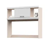 Надстройка для стола Симба дуб белфорд - белый глянец