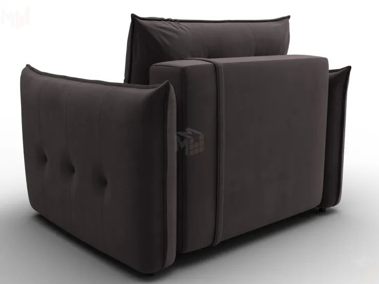 Кресло Лига-100 НПБ ( SEVEN 727 коричневый )