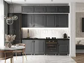 Кухня Престиж 2,4 Графит софт