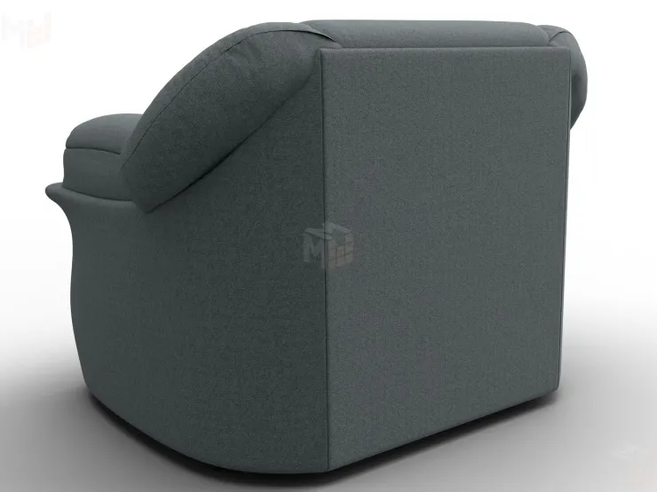 Кресло Карнелла ( Амур 07 серый )