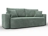 Диван прямой Лига-118 НПБ ( BRUT 08 зеленый )