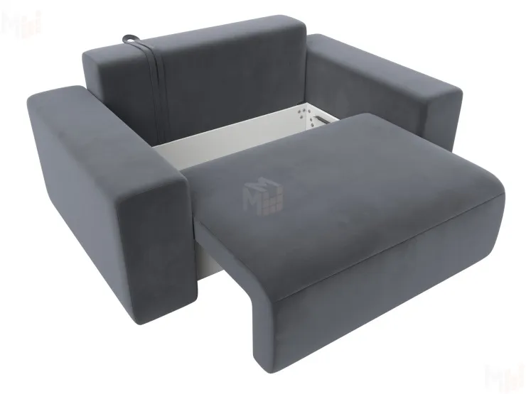 Кресло Лига-036 НПБ ( SEVEN 17 серый )