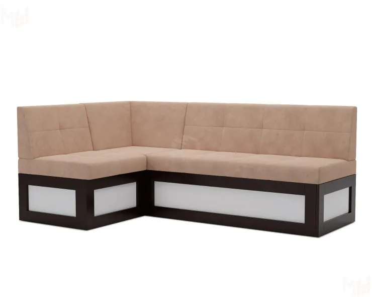 Нотис Левый угол (Бежевый - Luna 061) 207х82х132 см