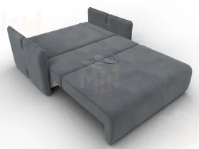 Диван прямой Лига-117 ( LAIM 23 светло-серый )