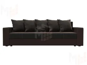 Диван прямой Дубай Лайт ( Коричневый;Коричневый )