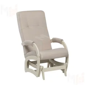 Кресло-маятник Leset Хельга (Слоновая кость/Savana Plus Ivory (бежевый))