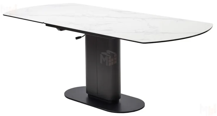 Стол KAI 140 KL-117 Темно-серый / Черный