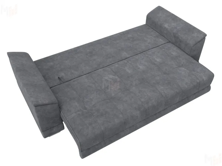 Диван прямой НордСтар НПБ ( BRUT 16 темно-серый )